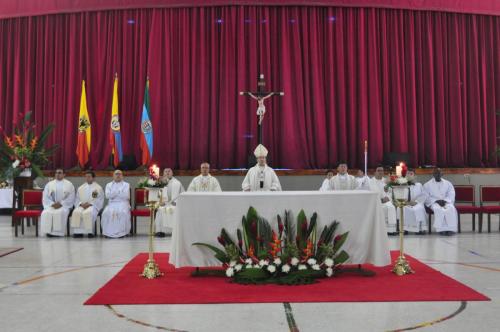 CELEBRACIÓN EUCARÍSTICA .SR. CARDENAL. 60 AÑOS CPSIH 2