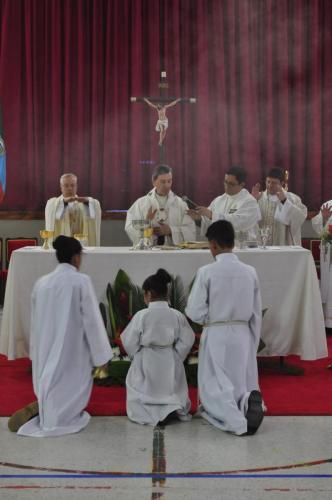 CELEBRACIÓN EUCARÍSTICA .SR. CARDENAL. 60 AÑOS CPSIH3